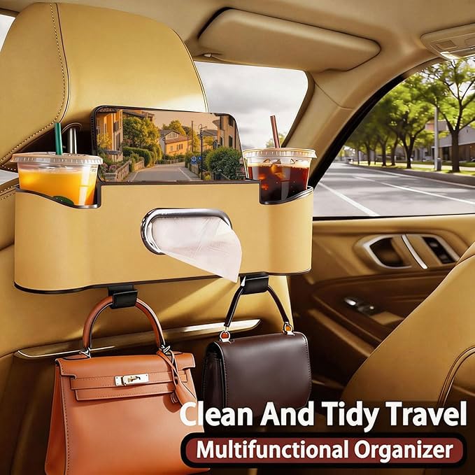 Car Backseat Organizer for Kids & Travelers