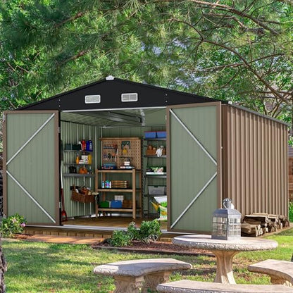 10x8 FT Outdoor Storage Shed