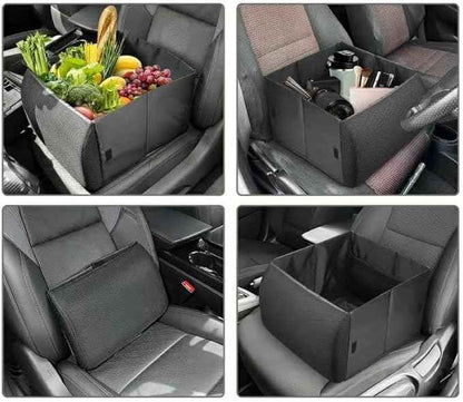Car Storage Box for Tesla Model 3 Highland 2024 2025, Foldable Lumbar Cushion Waterproof Large Capacity 30L Organizer Travel Accessories