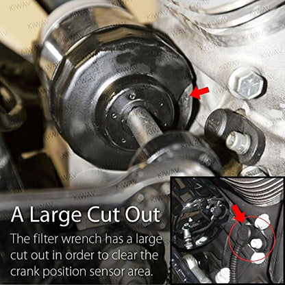 Oil Filter Cap Wrench Tool compatible for 1984