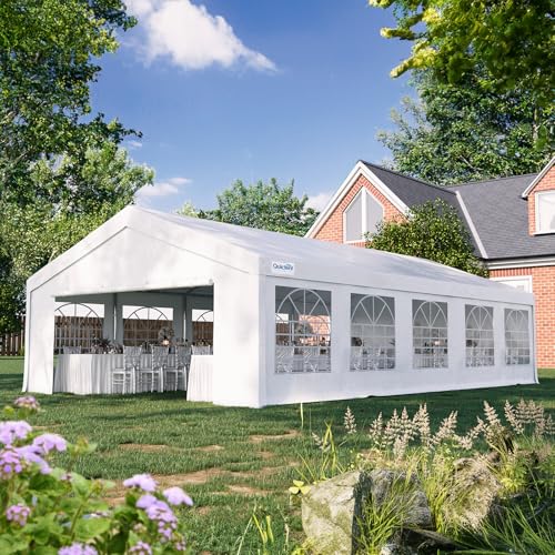20x30ft Heavy Duty Party Tent Outdoor Canopy with Church Windows