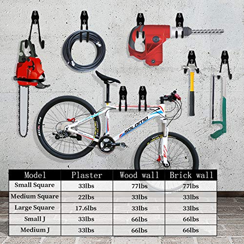 Garage Hooks Heavy Duty 14 Pack