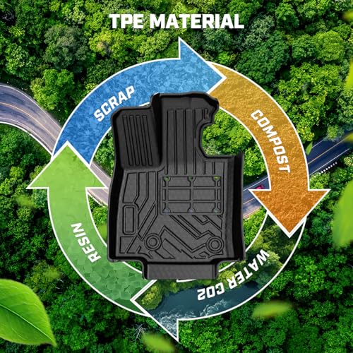 Mixsuper Floor Mat & Cargo Liner for Toyota RAV4 Hybrid 2026