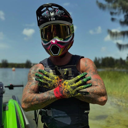 Rasta Trail Dirt Bike Gloves