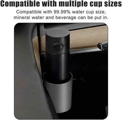 Door Cup Holder Compatible for Tesla Model Y/3/3+ 2021-2024 ABS Water Cup Holder Special Storage Supplies Drink Cup Holder Car Accessories(4PCS MY3)