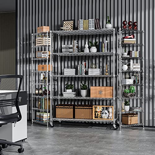 5 Tier NSF Metal Shelf Wire Shelving Unit