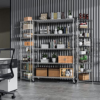 5 Tier NSF Metal Shelf Wire Shelving Unit