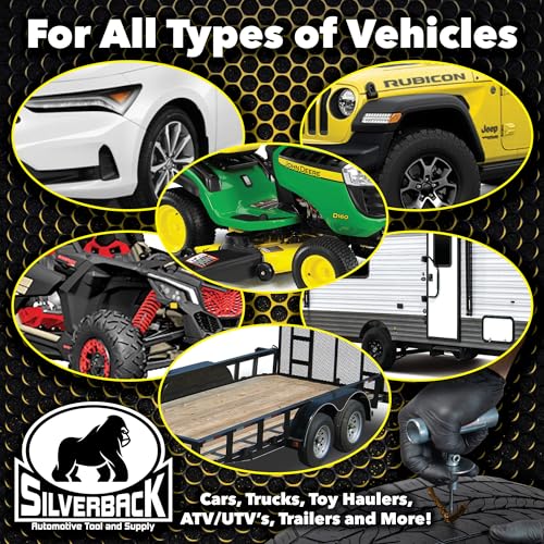 Silverback Tire Plug Repair Kit for Cars Trucks ATVs & Motorcycles