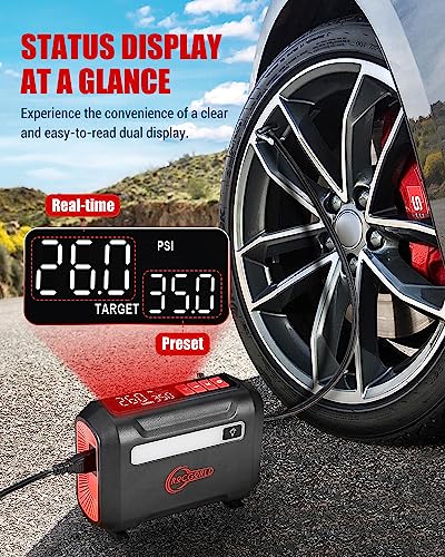 R8 Tire Inflator Portable Air Compressor