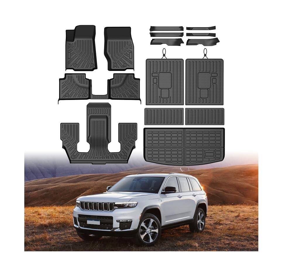 Floor Mat & Cargo Liner for Jeep Grand Cherokee L 2021