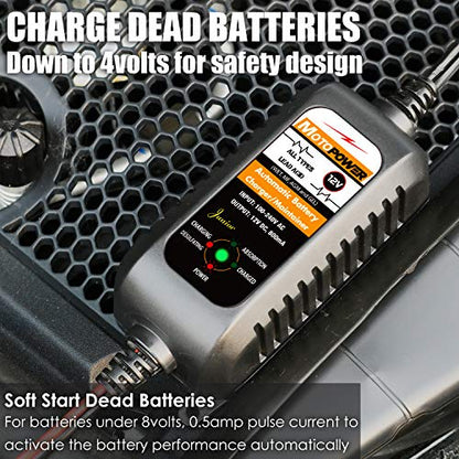 MP00205A 12V 800mA Automatic Battery Charger Maintainer