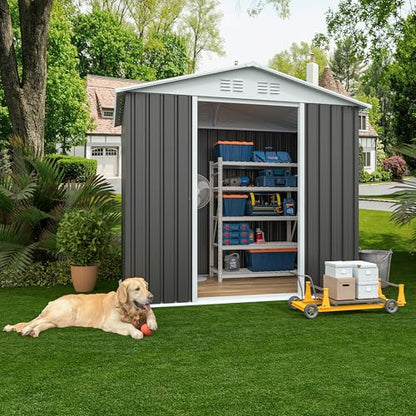 6x4 FT Outdoor Storage Shed