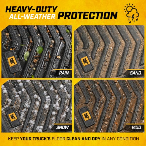 JustFit™ 3D Custom Fit Floor Mats for Honda Ridgeline 2017