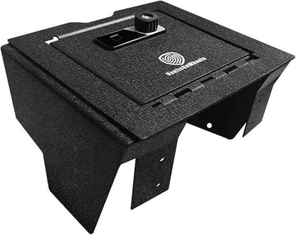 VaultsOnWheels for 2026 2025 2024 Ford Ranger Center Console Safe Gun Safe Vault Hidden Console Storage Interior Vault LockBox Anti-Theft High Security Biometric Fingerprint Lock
