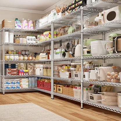 Chrome Metal Shelving