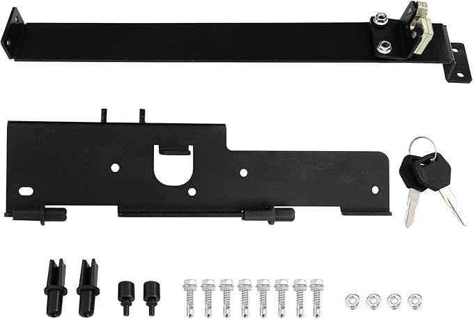 SCITOO Right Passenger Side Truck Bed Tool Box for Jeep Gladiator 2020 2021 2022 2023,Multi-Compartment Dividers Organized Storage,Heavy Duty & No-Drill Installation