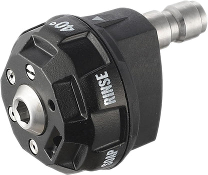 Meteor Blast Pressure Washer Nozzle, 6-in-1 Quick Change over and Adjustable, Power Washer Tips Replacement with 1/4 inch Quick Connector, MAX 4500PSI 2.0GPM for power washer and pressure washer