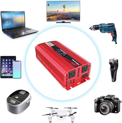 1500W Power Inverter 12V to 110V