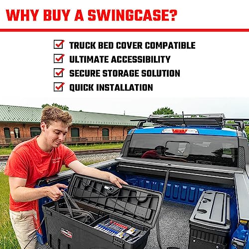 RealTruck UnderCover SwingCase Truck Bed Storage Box