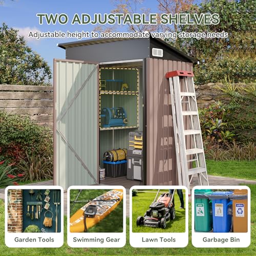 5x3 Ft Outdoor Storage Cabinet