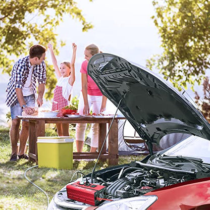 2000w 12v Car Power Inverters for Vehicles Truck with USB Charging Port