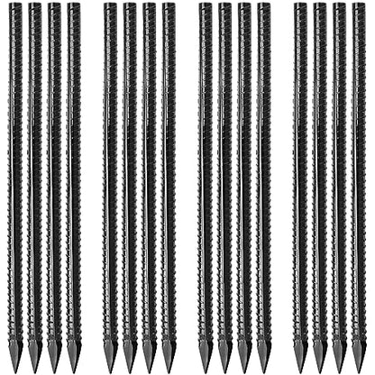 16 inches Ground Rebar Stakes (16 Count)