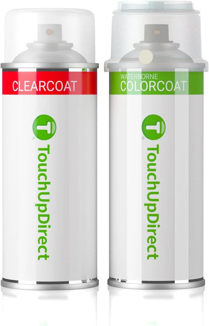 TouchUpDirect 1E7 Silver/Silver Streak Metallic Compatible with Toyota Exact Match Touch Up Paint Aerosol - Essential Kit