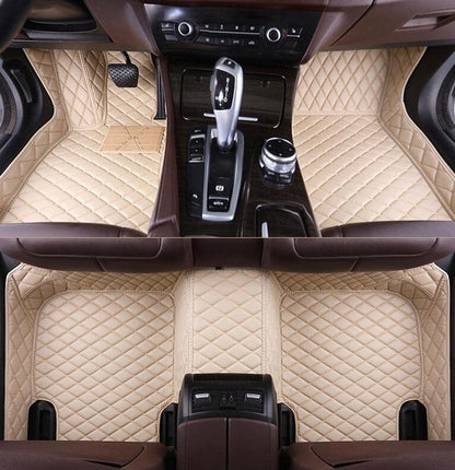 Custom All Weather Protection Leather Car Floor Mats for Cars Sedan SUV Sports Car Waterproof Floor Mat