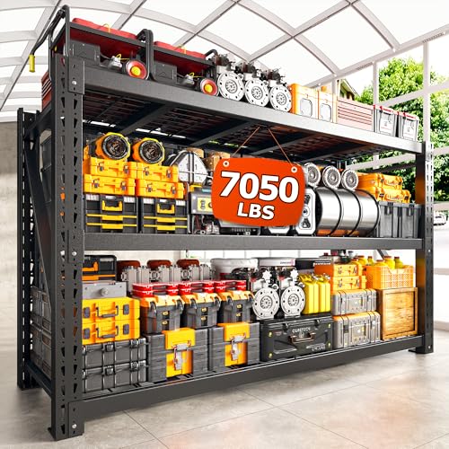 7050LBS Heavy Duty Garage Shelving (3 Count)