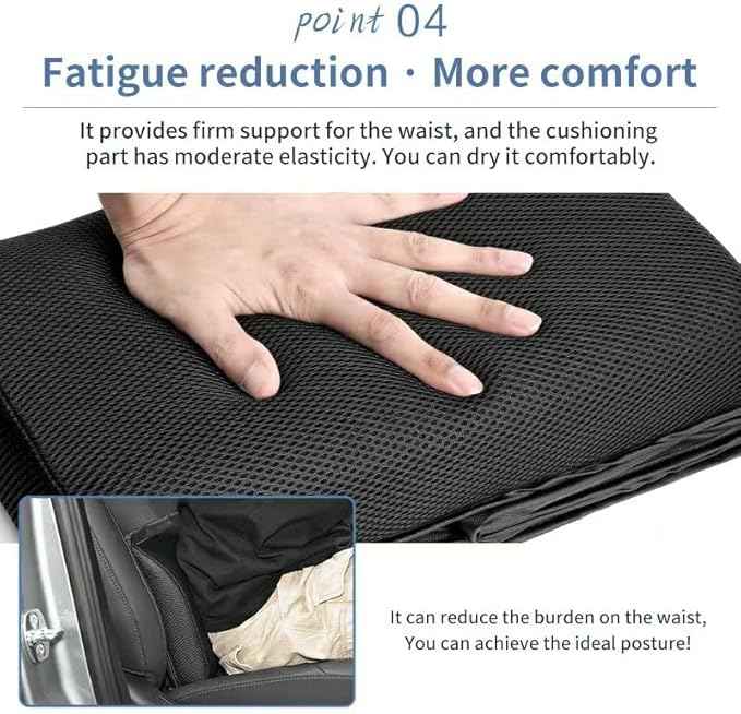 Car Storage Box for Tesla Model 3 Highland 2024 2025, Foldable Lumbar Cushion Waterproof Large Capacity 30L Organizer Travel Accessories