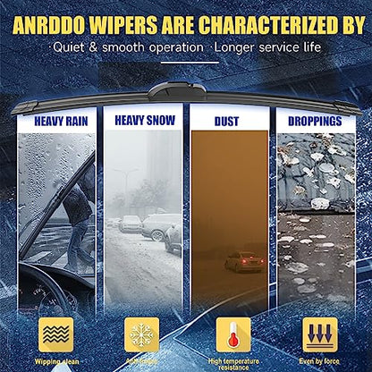 Windshield Wiper Blades Replacement for 2005