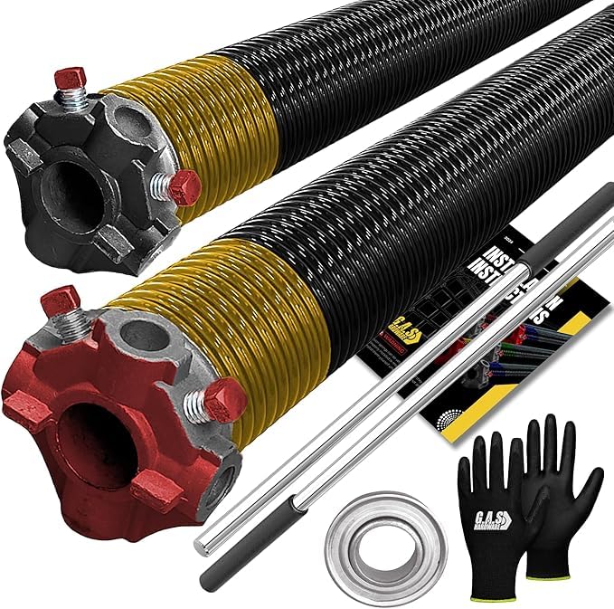 Garage Door Torsion Spring 250x1.75x38 Includes 1” Steel Bearing