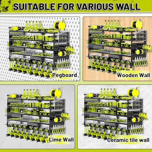 Power Tool Organizer Wall Mount