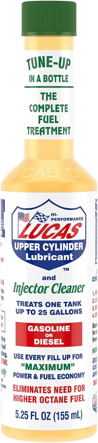 Lucas Oil 10020 Fuel Treatment - 5.25 Ounce (Pack of 6)