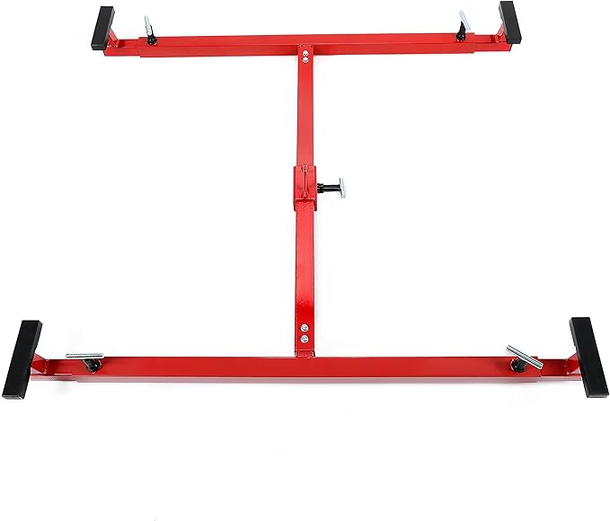HECASA Truck Bed Lifter Box Lift for Lift Truck Beds Universal Adjustable Red Steel Powder Coated 800LB Capacity