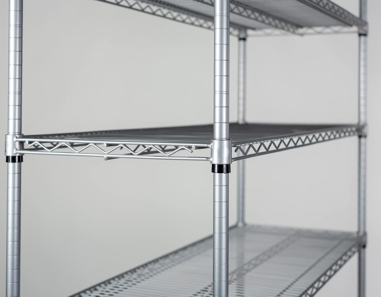 Omega 18" Deep x 48" Wide x 36" High 3 Tier Gray Starter Shelving Unit
