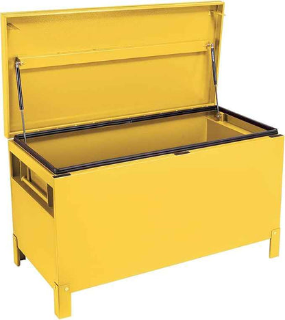 36" Steel Truck Tool Box, Heavy Duty Jobsite Tool Chest, Truck Bed Storage Organizer, Jobsite Box for Pickup Trucks, RV & Trailer, 36 * 19 * 15 Inch