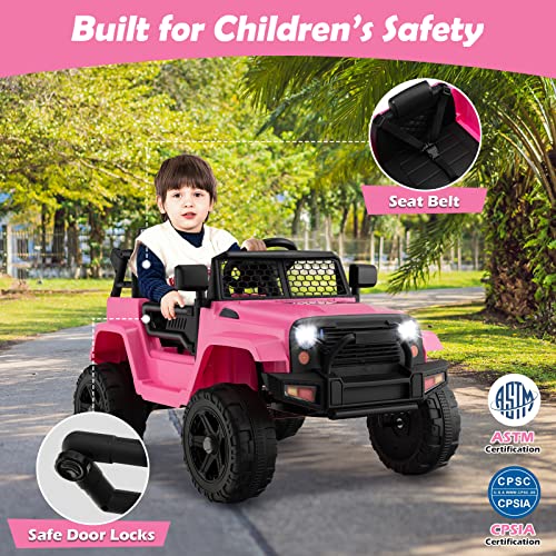 Ride on Car 12V Battery Powered Truck Vehicle with Remote Control