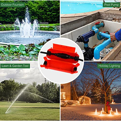 Outdoor Extension Cord Cover (3 Count)