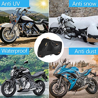 300D Heavy Duty Moped Cover Fits up to 72 inch Bike