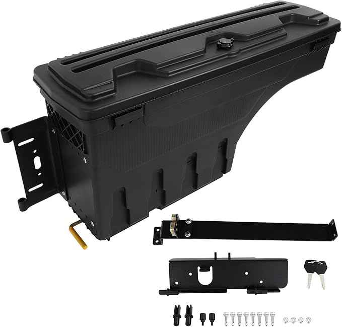 SCITOO Tool Box | Fits For For Toyota Tundra 2007-2021 | Truck Bed Storage Box, Driver Side