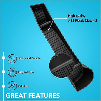 4Pcs Car Door Side Storage Box Compatible for Tesla Model 3 Model Y 2022 Interior Door Handle Organizer TrayCompatible for Tesla Model Y 2023 Accessories (Color : 4pcs Model 3)