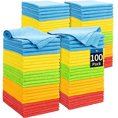 Microfiber Cleaning Cloth (100 Count)