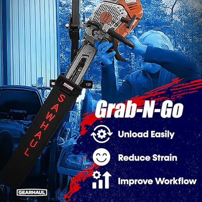 Snap Lok Universal Chainsaw Carrier Kit for Tractors and Skid Steers