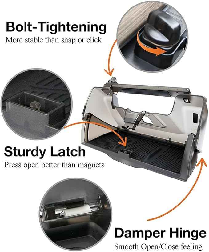 Car Center Console Organizer for Tesla Model Y 2020-2025 2026 (Include Model Y Juniper),Cubby Organizer Box Armrest Organizer Tray Durable Odorless Interior Accessories