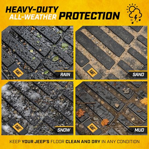 JustFit™ 3D Floor Mats for Jeep Wrangler JL 2018