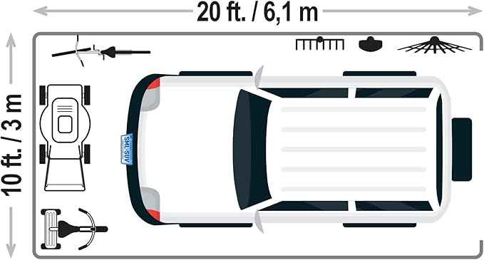 ShelterLogic Peak Style Roof Instant Garage Carport Car Canopy with Steel Frame and Waterproof UV-Treated Cover