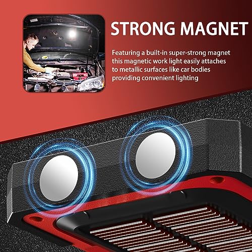 Rechargeable Portable Magnetic Work Light