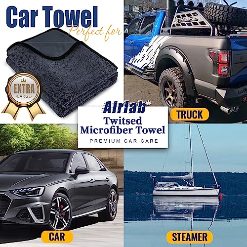 Microfiber Towel Car Drying Detailing Wash Cloth Car Care (2 Count)