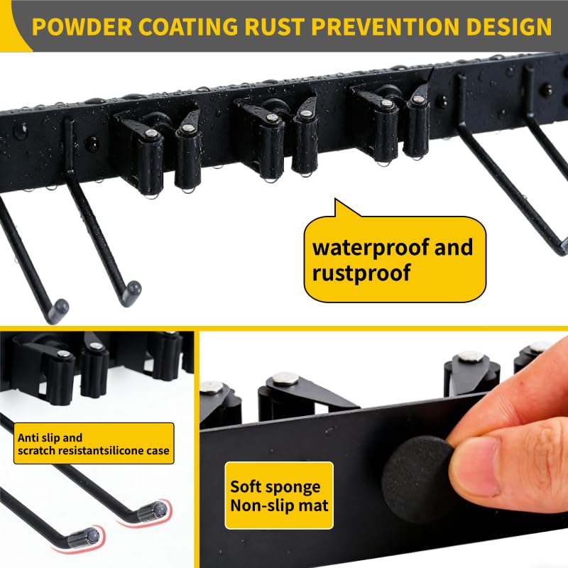 Broom Holder Door Mount
